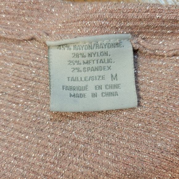 Suzy Shier Sparkly Pink Halter Top - Picture 10 of 10